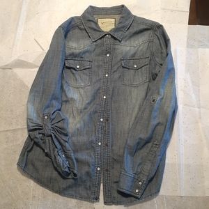 Button down shirt , size L